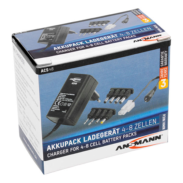 ACS 48 Ladegerät für NiMH/NiCd Akkupacks