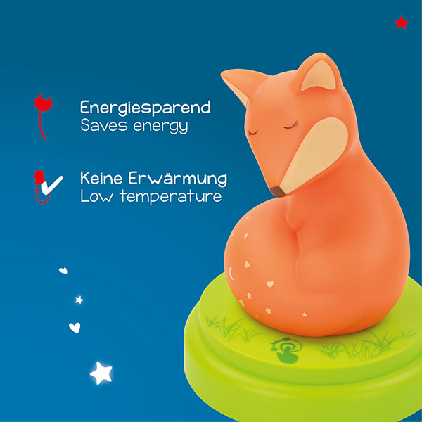 Fuchs mobiles Nachtlicht