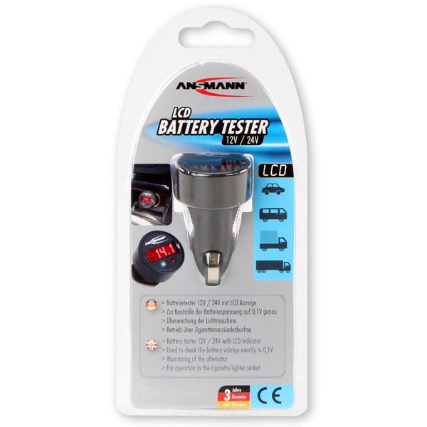 Power Check 12/24V KFZ Spannungsanzeige