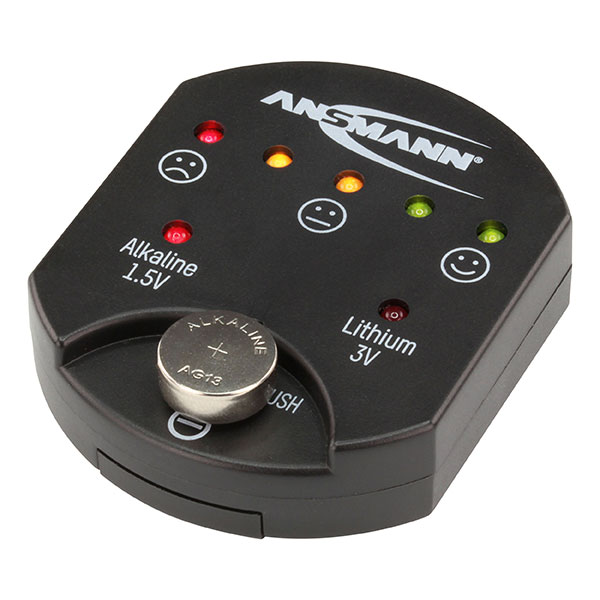Knopfzellentester Alkaline/Lithium