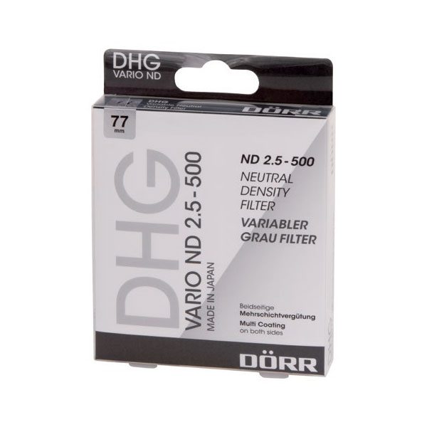 DHG ND2.5-ND500 Variabler Graufilter