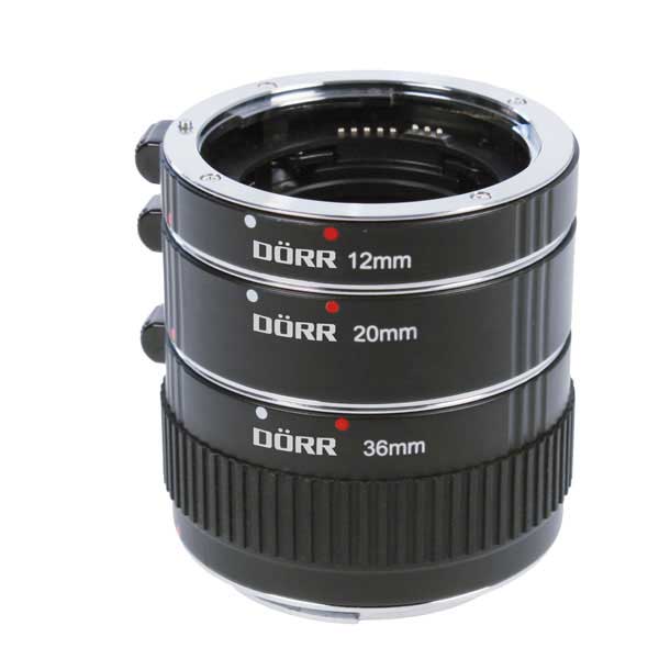 Zwischenringsatz DSLR 12/20/36mm