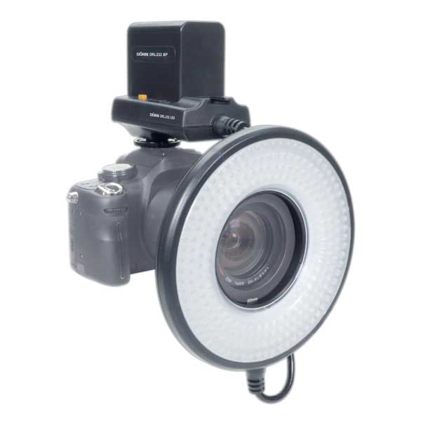 DRL-232 LED Ringlicht mit Batterie Pack