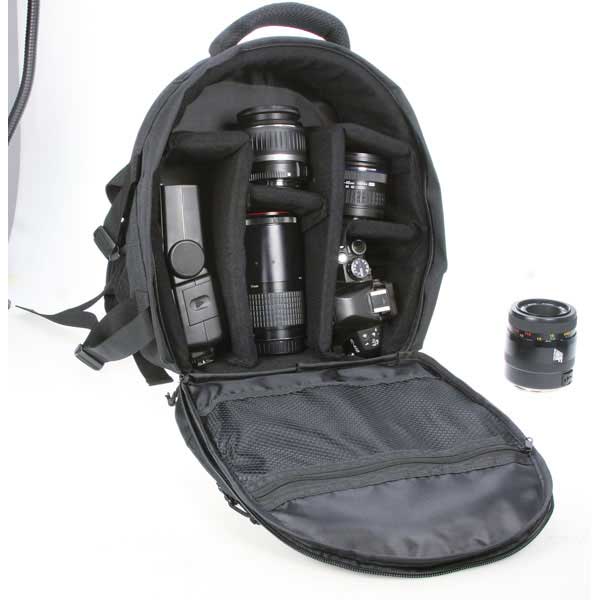 Action Black Backpack Fotorucksack