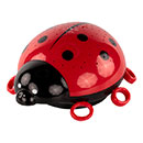 Marienkäfer Sternenlicht rot/schwarz